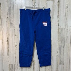 NFL Blue New York Giants SCRUBS Pants